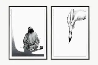 Vagabond - Way of the Pen (Set of 2), immagine fixture da Eastern Archivals